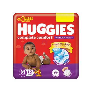 Huggies Wonder Diaper (Pants, M, 7-12 kg)